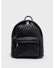 Nolah Γυναικεία Back Bag Kokoon Black Silver Γυναικείες Τσάντες