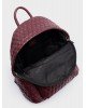 Nolah Γυναικεία Back Bag Kokoon Burgundy Silver Γυναικείες Τσάντες