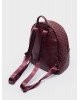 Nolah Γυναικεία Back Bag Kokoon Burgundy Silver Γυναικείες Τσάντες