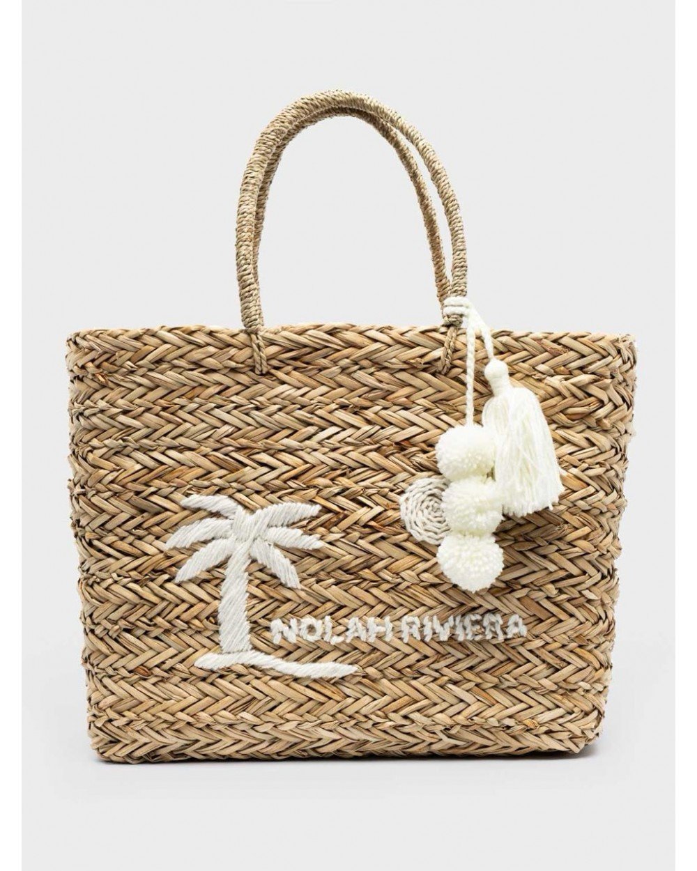 Nolah Riviera Ψάθινη Τσάντα Θαλάσσης Summer Items