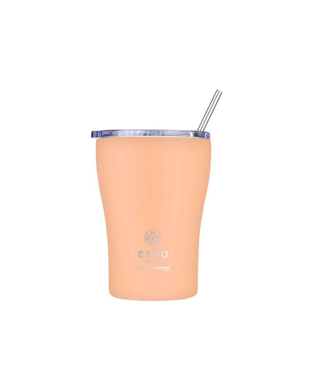 Estia Coffee Mug Μπουκάλι Θερμός Peach Fuzz 350ml Summer Items