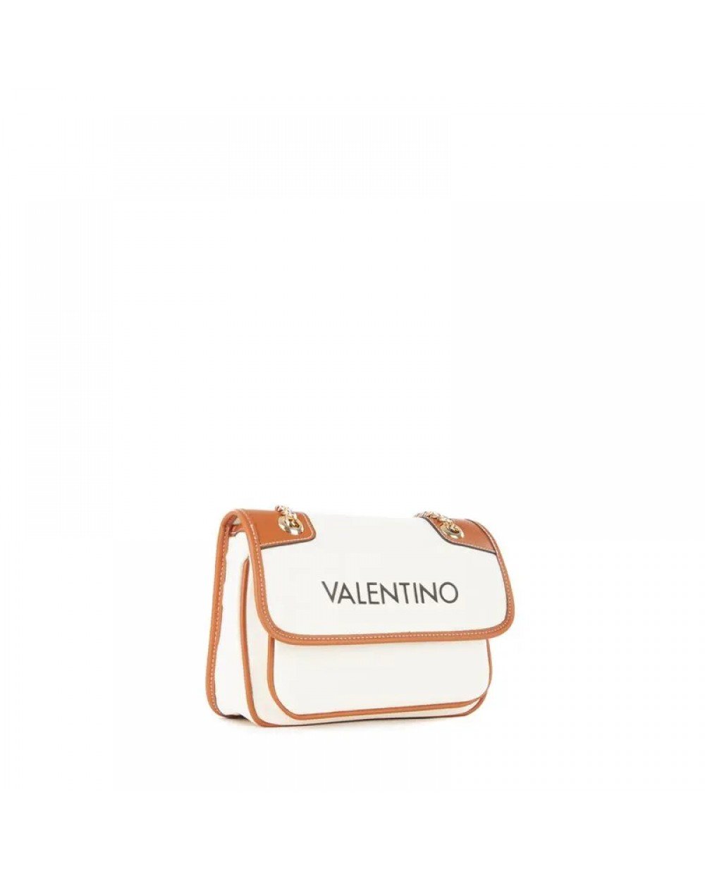 Valentino VBS7QH04 Γυναικεία Τσάντα Ώμου Μπεζ-Καφέ Γυναικείες Τσάντες