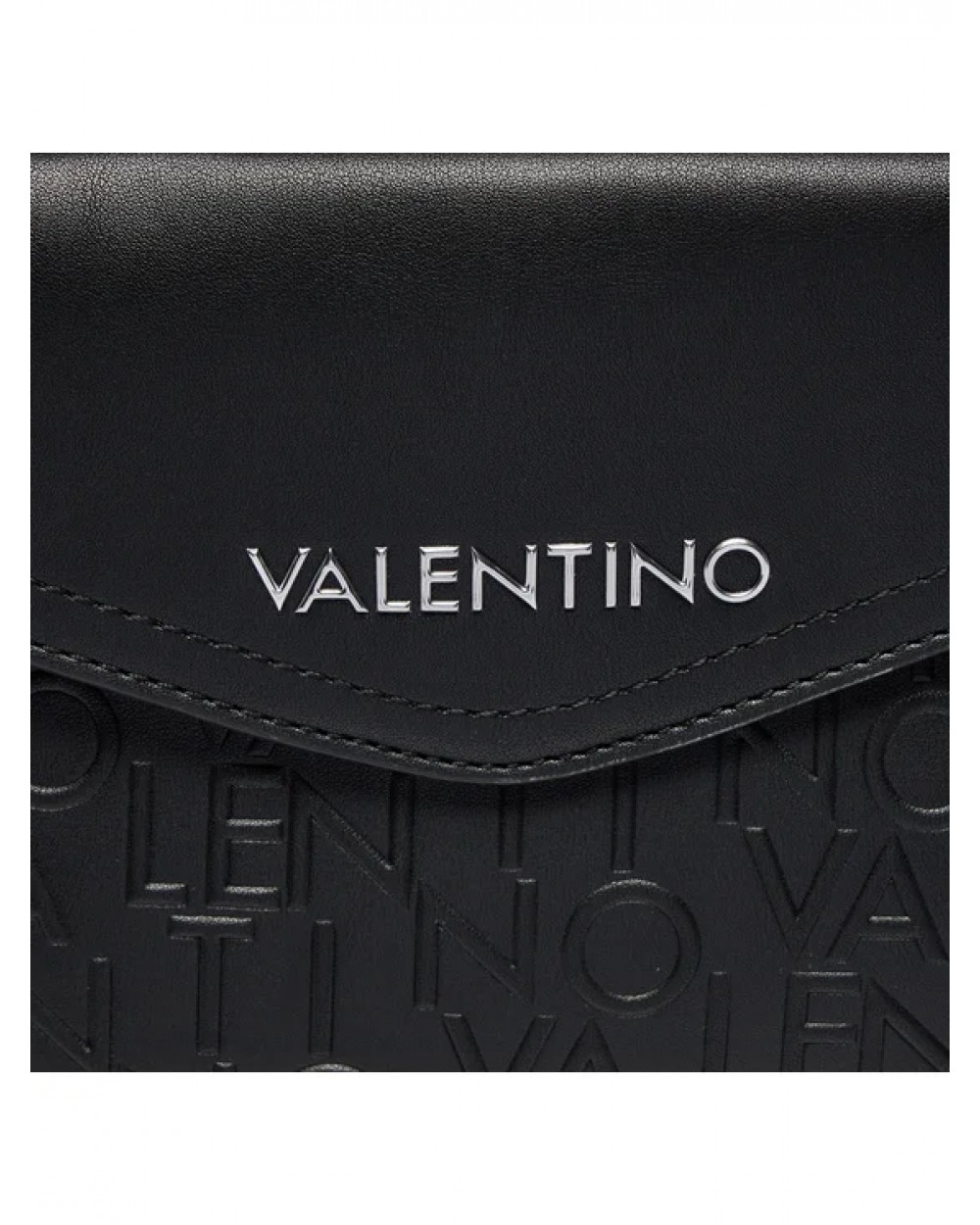 Valentino VBS7QP02 Γυναικείο σακίδιο πλάτης με αφαιρούμενο clutch bag Μαύρο Γυναικείες Τσάντες